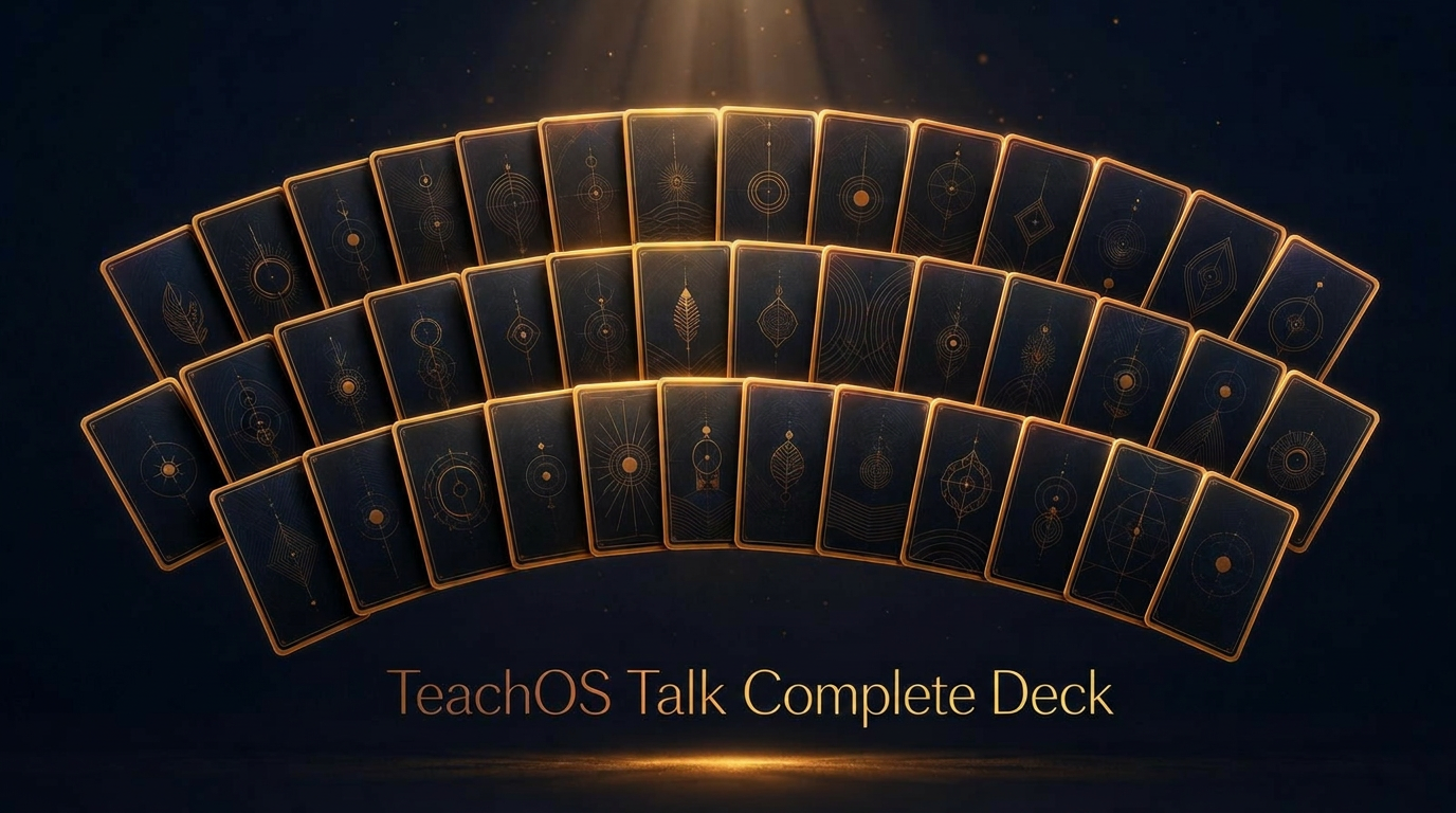 TeachOS Talk Complete Deck